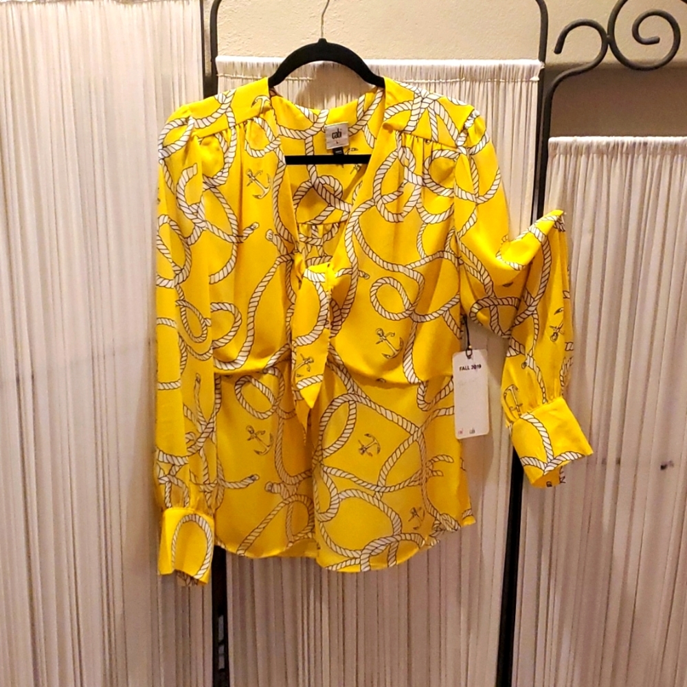 Cabi Reef Knot blouse